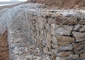 Alambre cubierto alto cinc Mesh For Gabion Wall de la cesta de 8 del x 10cm Galfan los 2x1x1m Gabion